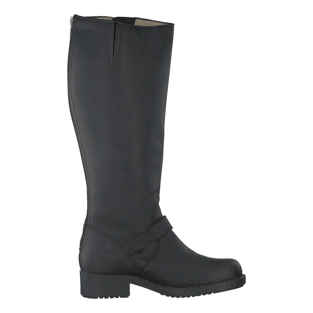 High Zip Back Black Shiny Silver - gerdepro.com